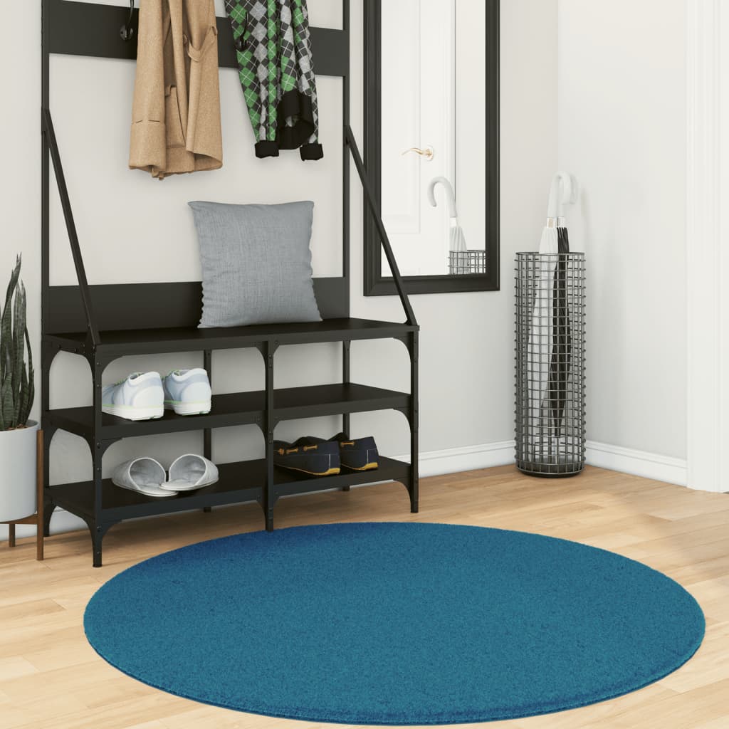 Paklājs OVIEDO, tirkīza, 120cm, īsa plūksna