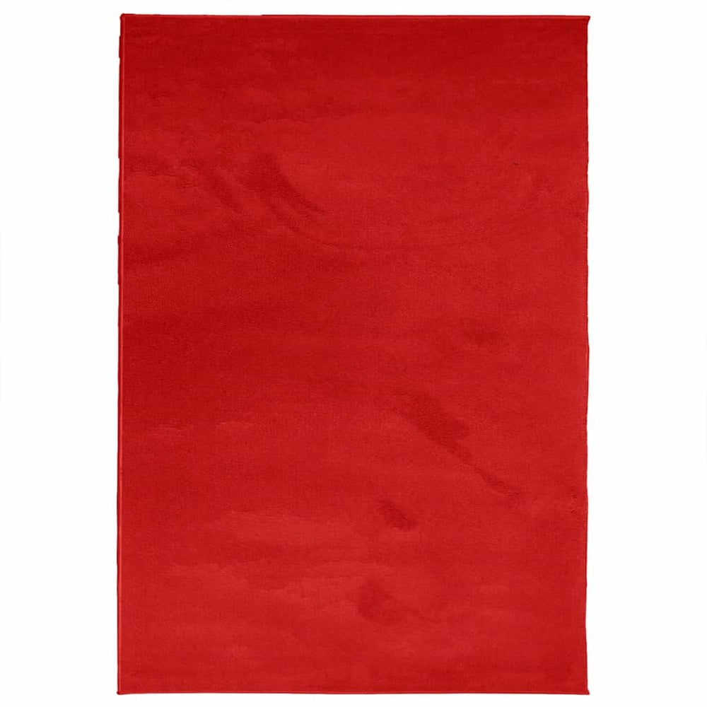 Kilimas OVIEDO, raudonos spalvos, 200x280cm, trumpi šereliai