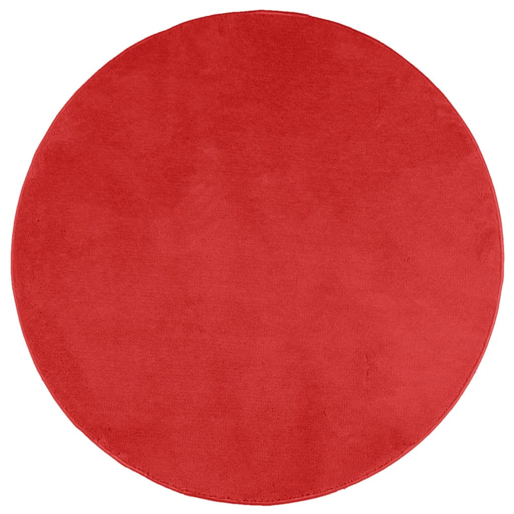 Kilimas OVIEDO, raudonos spalvos, 280cm, trumpi šereliai