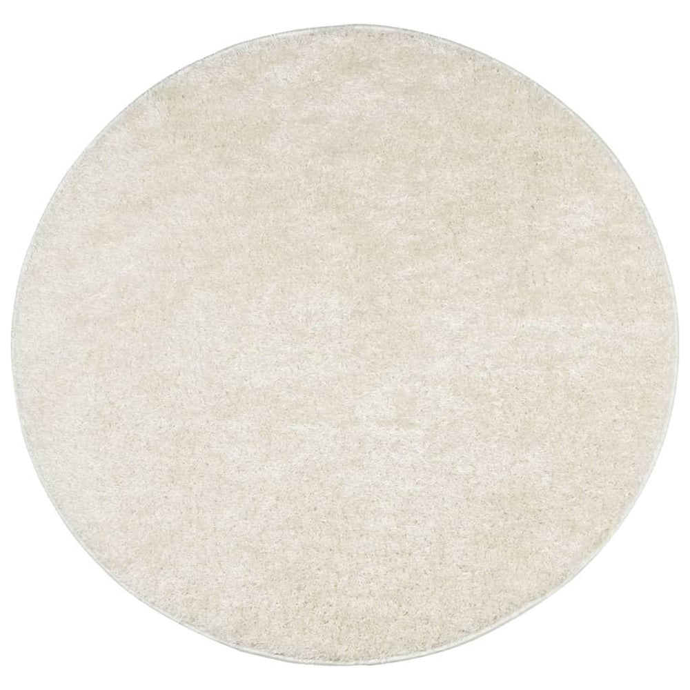 Kilimas ISTAN, kreminis, 80cm, blizgus, aukšti šereliai