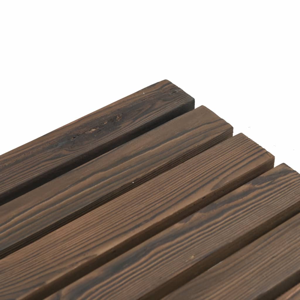 Sodo kavos staliukas, 90x50x40cm, eglės medienos masyvas