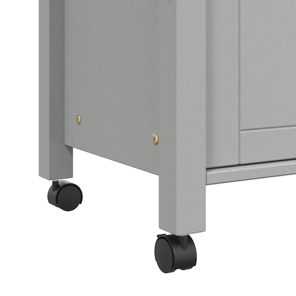 Kitchen trolley MONZA, 84x40x90cm, solid pine wood