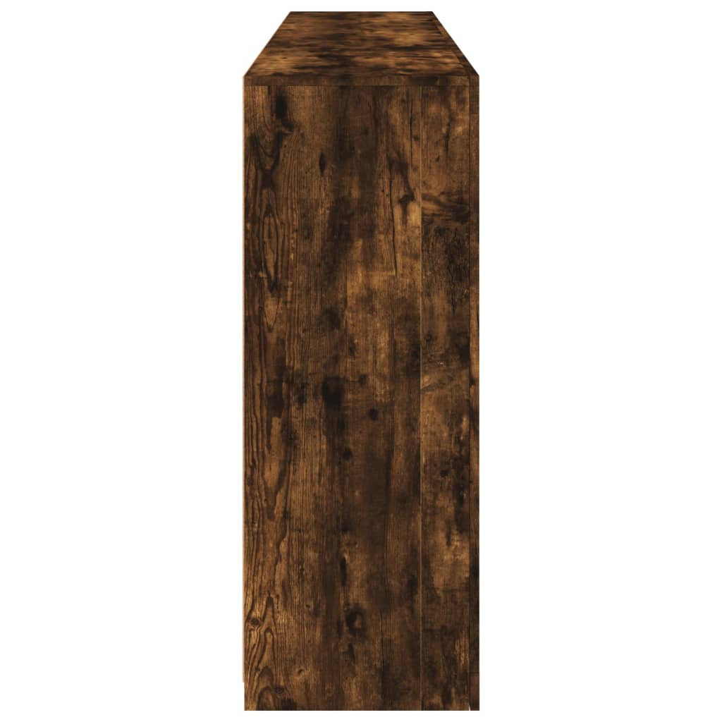 Kumode ar LED gaismām, dūmu krāsa, 181,5x37x100 cm