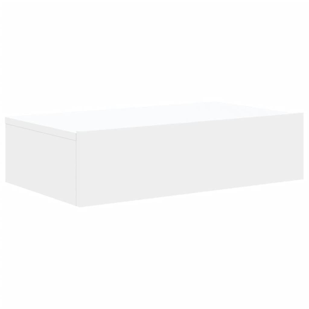 TV skapītis ar LED apgaismojumu, balts, 60x35x15,5cm
