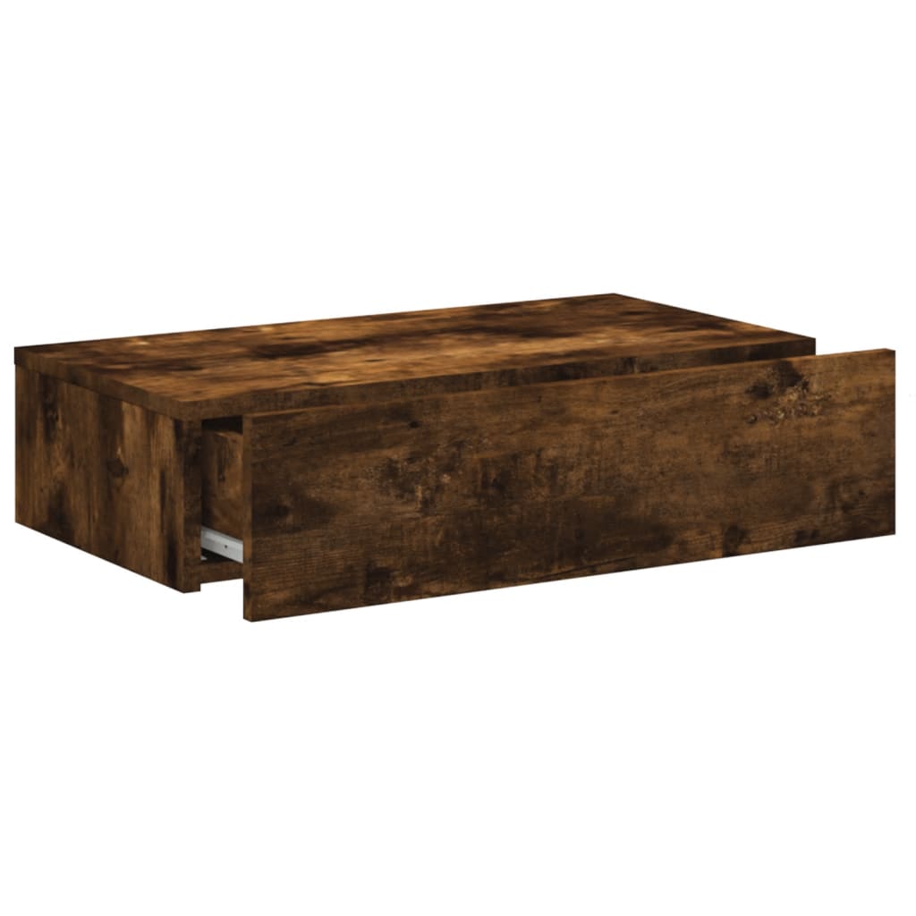 TV skapītis ar LED gaismām, dūmu krāsas, 60x35x15,5cm