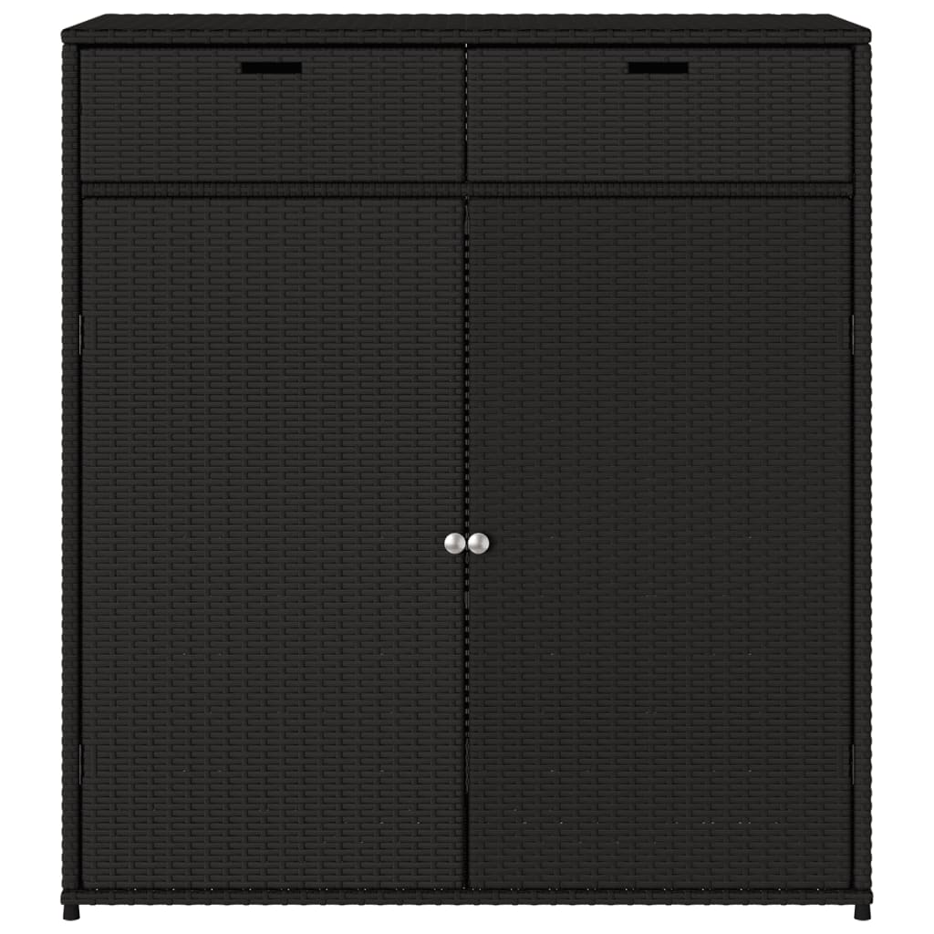 Sodo spintelė BRUSE, juoda, 105cm.