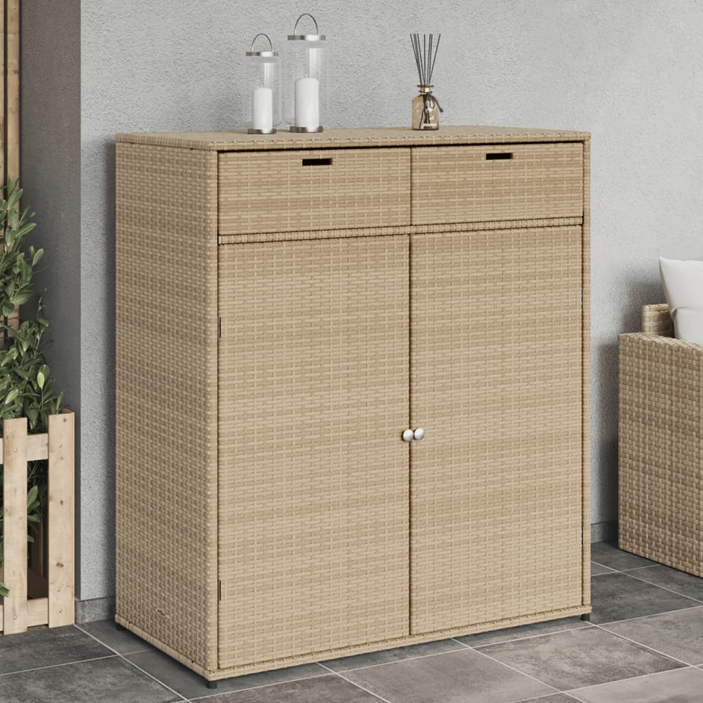 Sodo spintelė BRUSE, smėlio, 105cm.