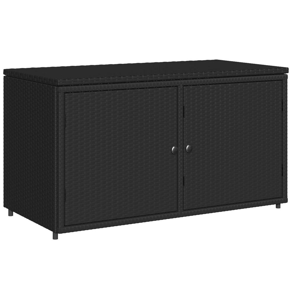 Sodo spintelė BRUSE, juoda, 110cm.