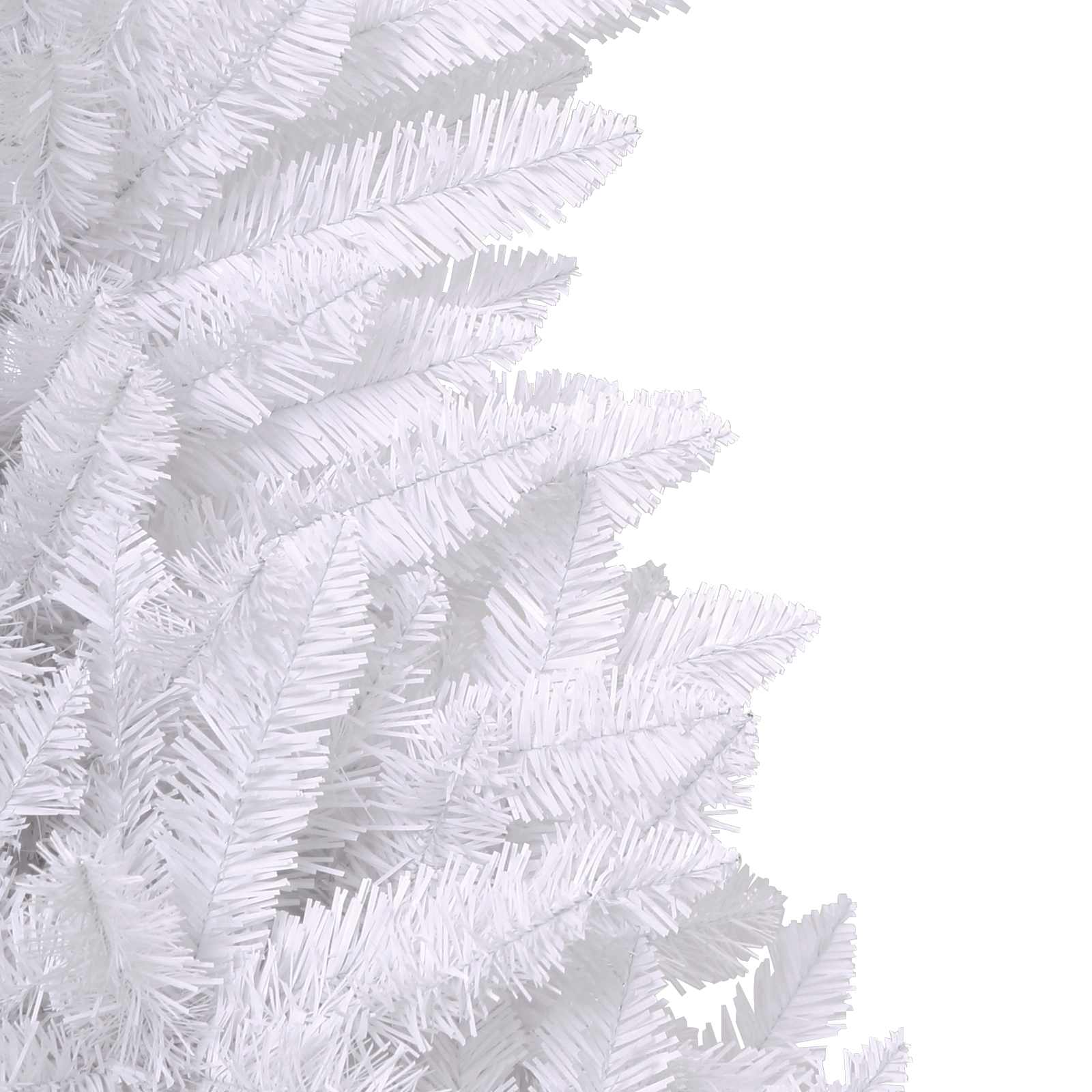 Dirbtinė Kalėdų eglutė su 300 LED Balta 270 cm PVC ir metalas