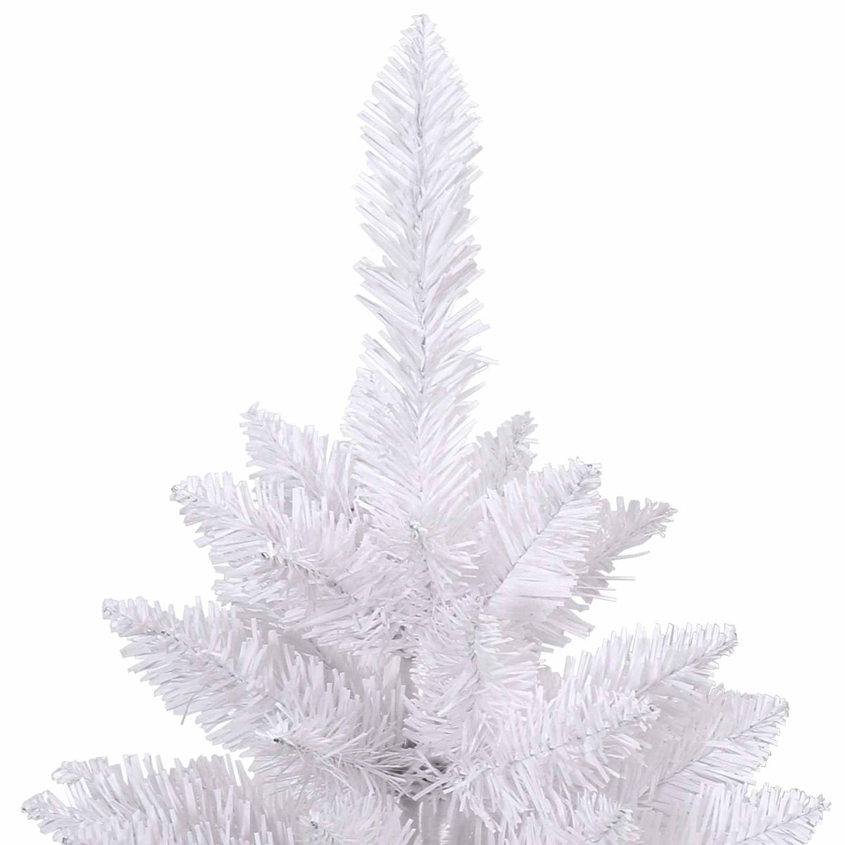 Dirbtinė Kalėdų eglutė 240 cm PVC ir Plienas Balta