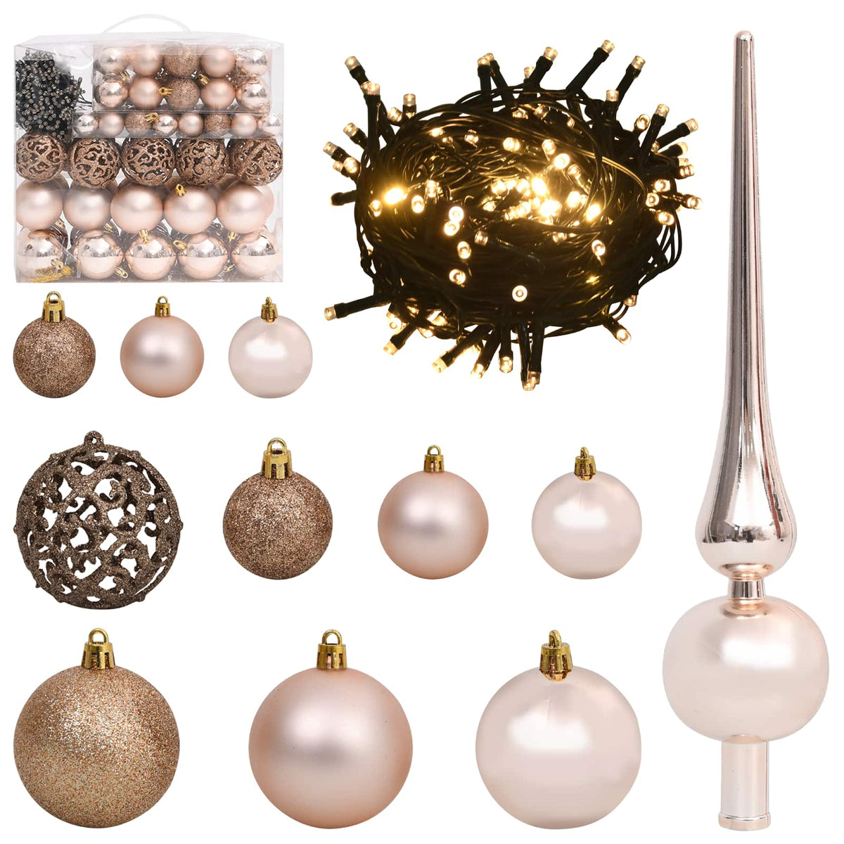 Dirbtinė Kalėdų eglutė 240 cm PVC ir Plienas Balta