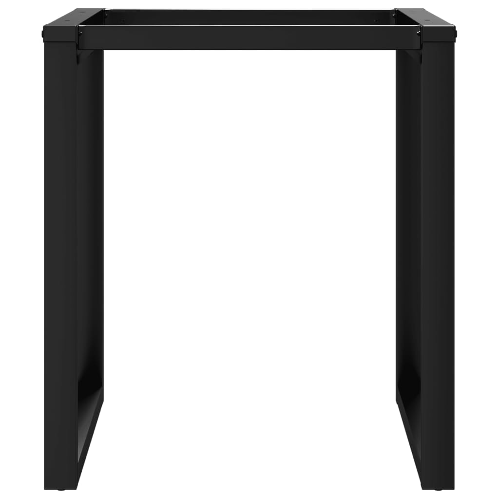 Dining table legs, 70x70x73cm, steel, O-frame