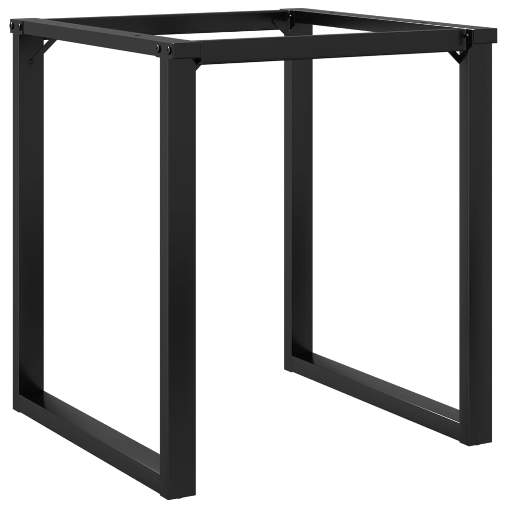 Dining table legs, 70x70x73cm, steel, O-frame