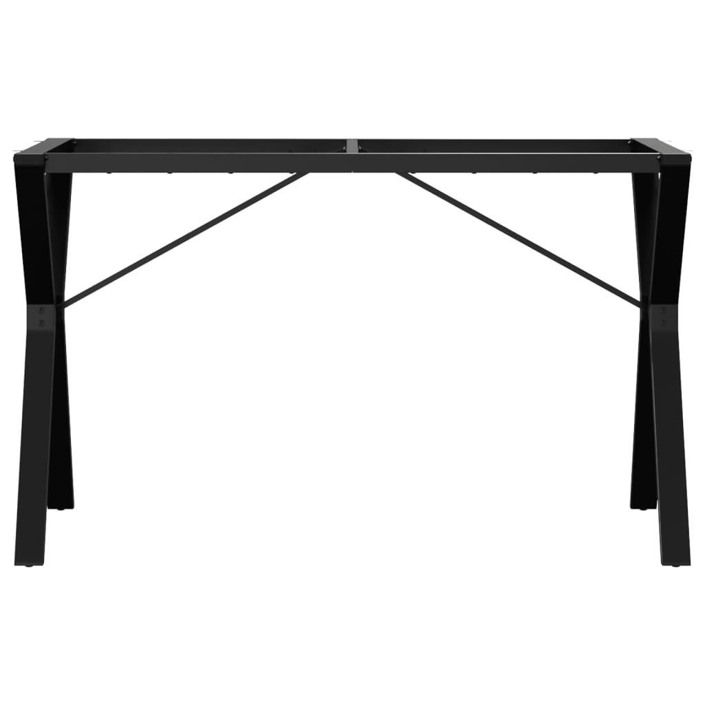 Valgomojo stalo kojos, 120x60x73cm, plieninis, Y formos rėmas