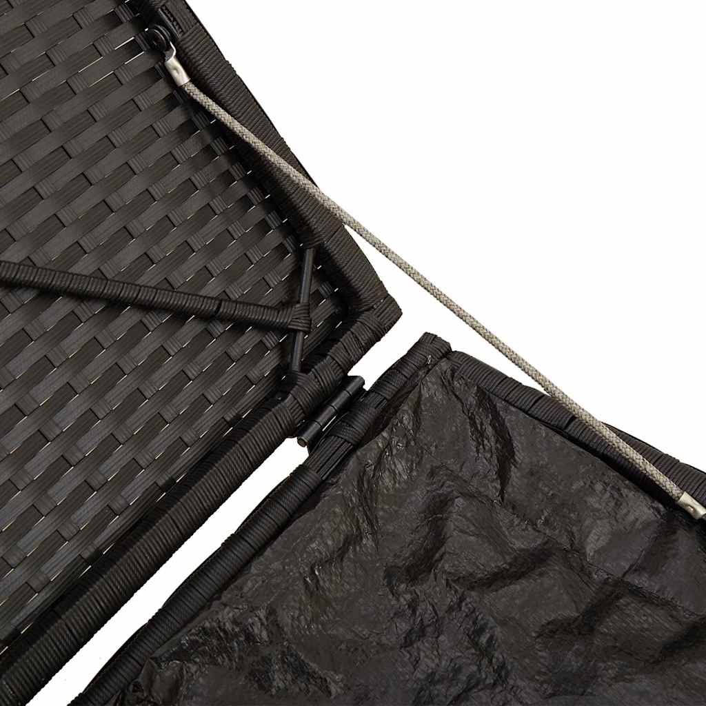 Lauko daiktadėžė PORTER, juoda, 50cm