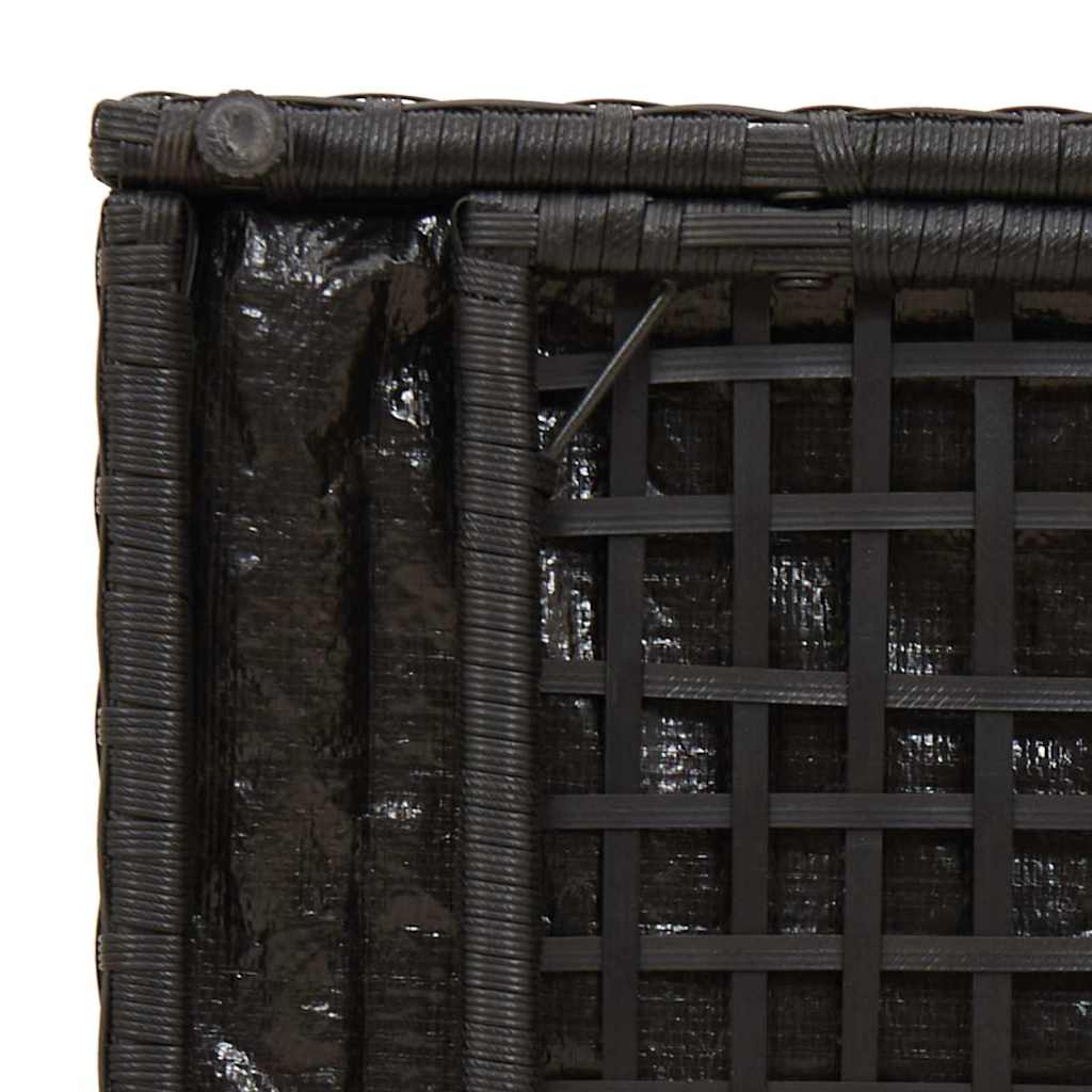 Lauko daiktadėžė PORTER, juoda, 50cm