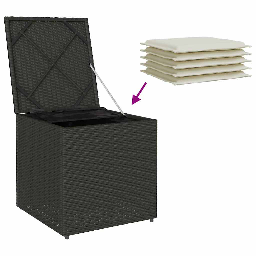 Lauko daiktadėžė PORTER, juoda, 50cm