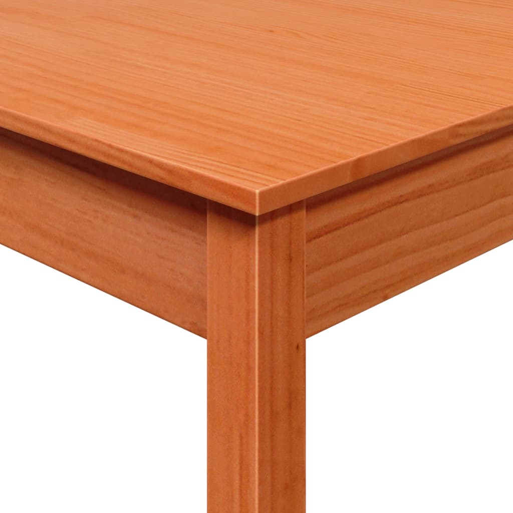 Dining table, wax brown, 55x55x75cm, solid pine