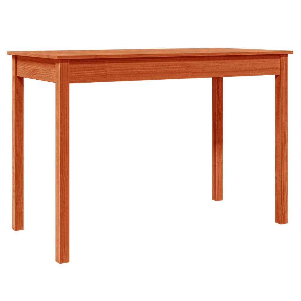 Valgomojo stalas, vaško rudas, 110x55x75cm, pušies masyvas