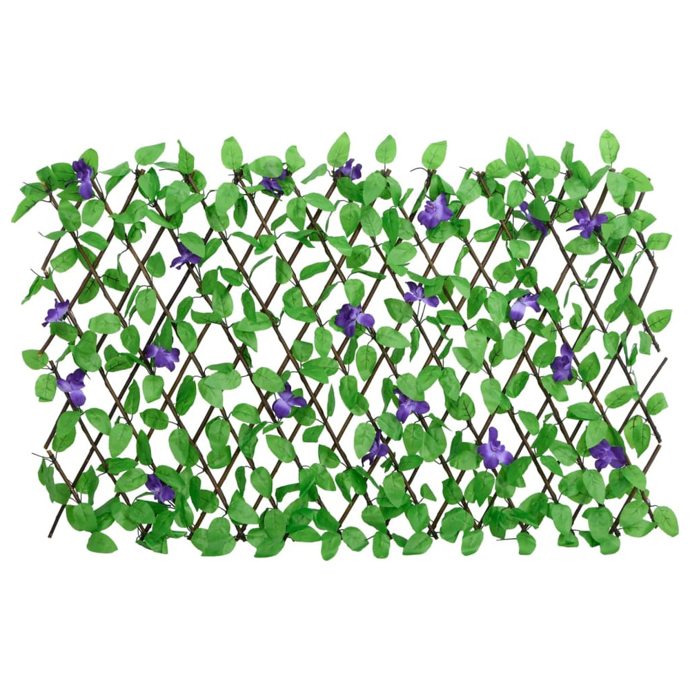 Artificial ivy trellises, 5 pcs, green, 180x70cm, extendable