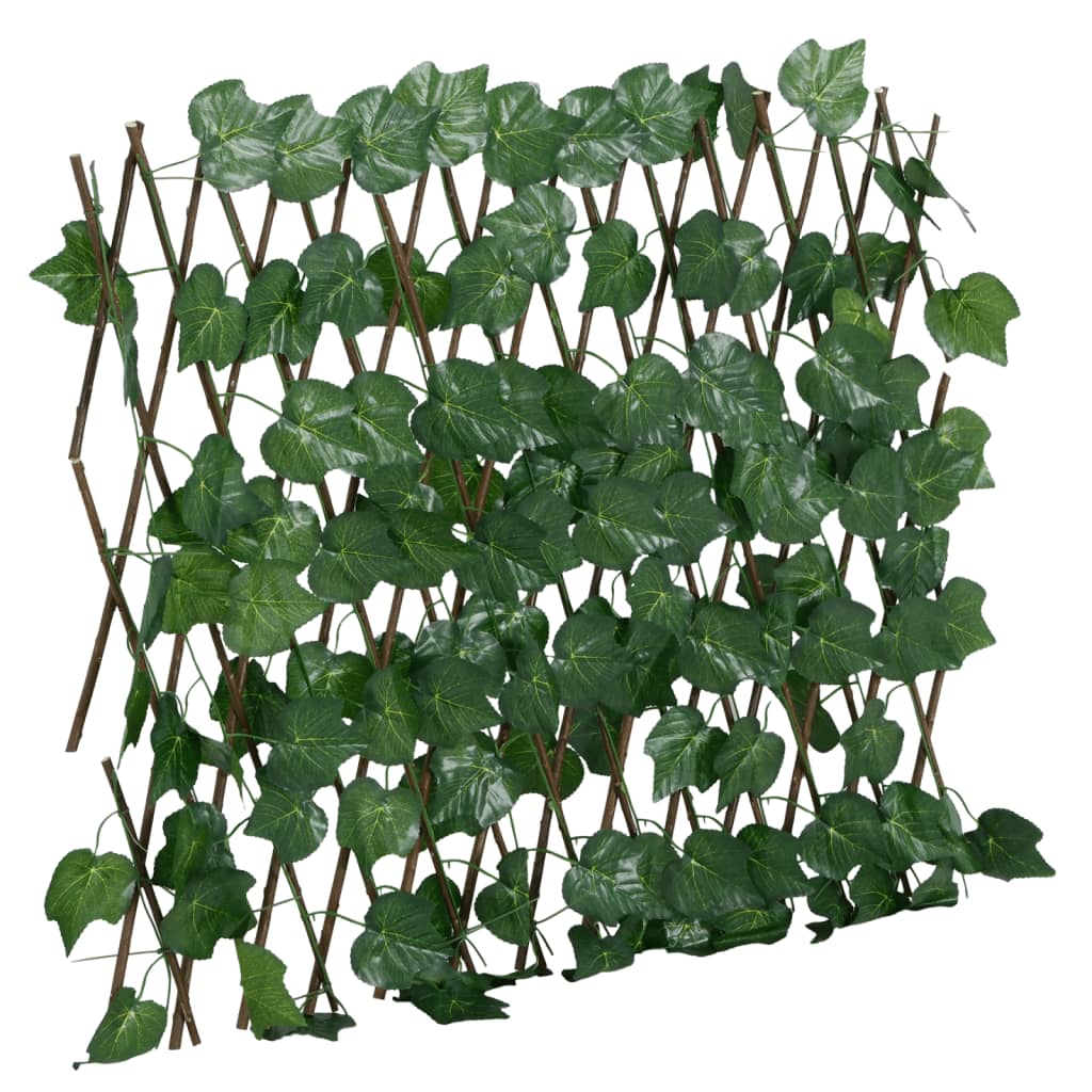 Artificial grape leaf trellis, green, 190x60cm