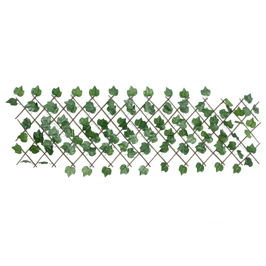 Artificial grape leaf trellis, green, 190x60cm
