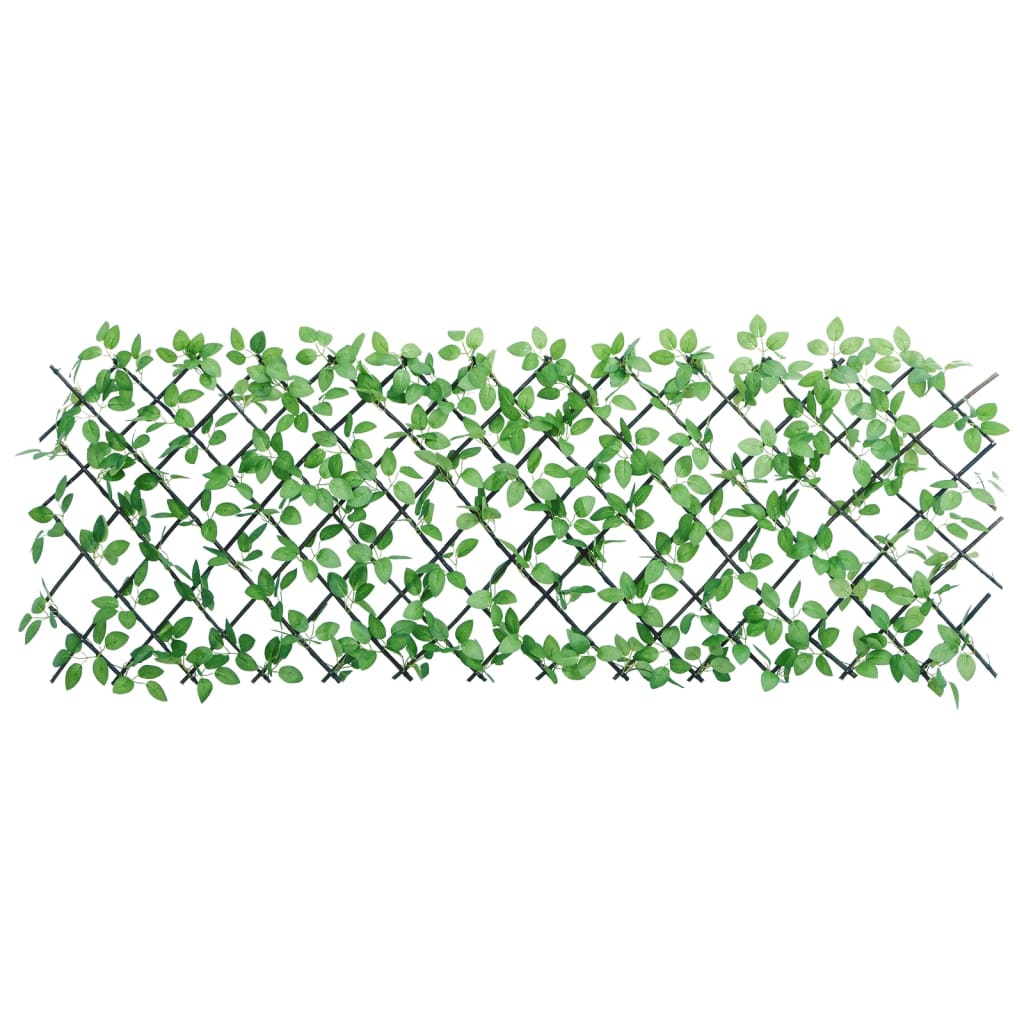 Mākslīgās efejas režģis, zaļš, 180x65cm, izvelkams
