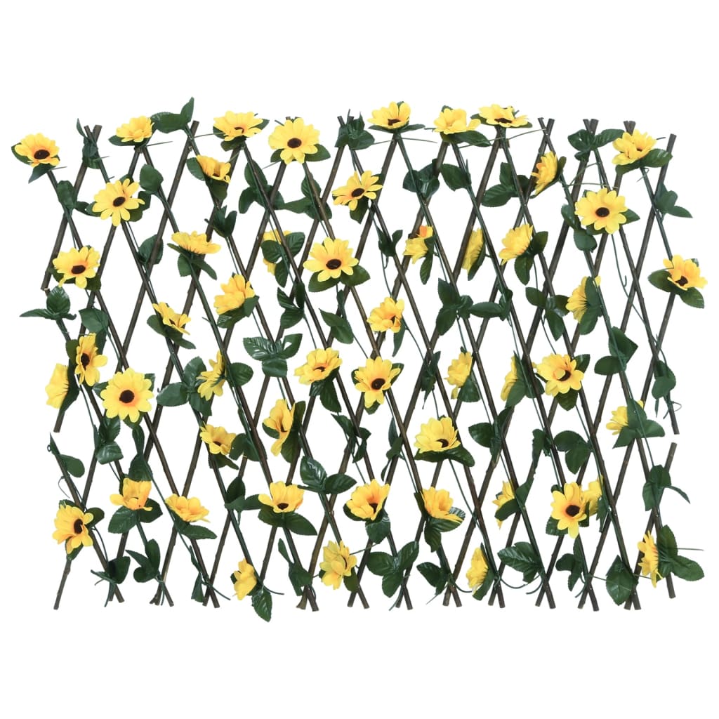 Artificial Ivy Trellises, 5 pcs., yellow, 180x60cm