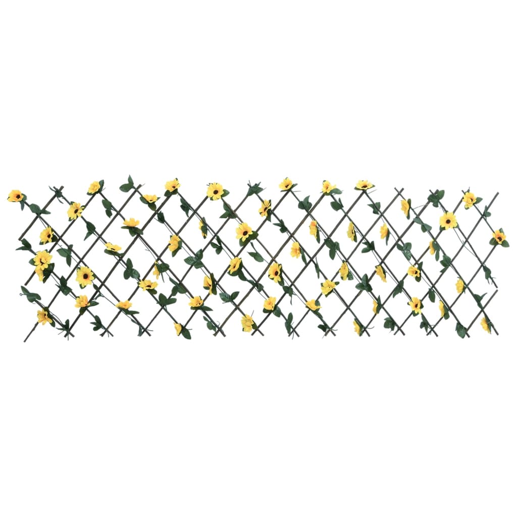 Artificial Ivy Trellises, 5 pcs., yellow, 180x60cm