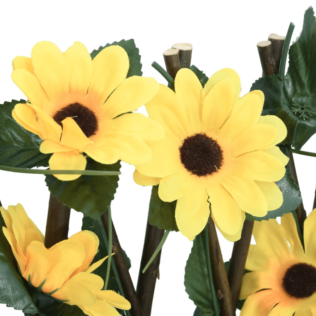 Artificial Ivy Trellises, 5 pcs., yellow, 180x60cm