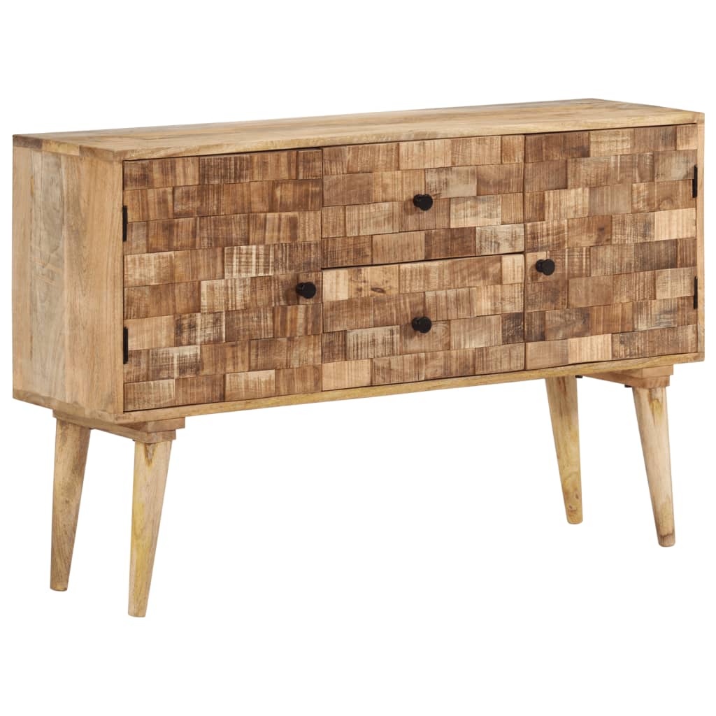 Sānu skapītis, 110x30x70cm, masīva mango koksne