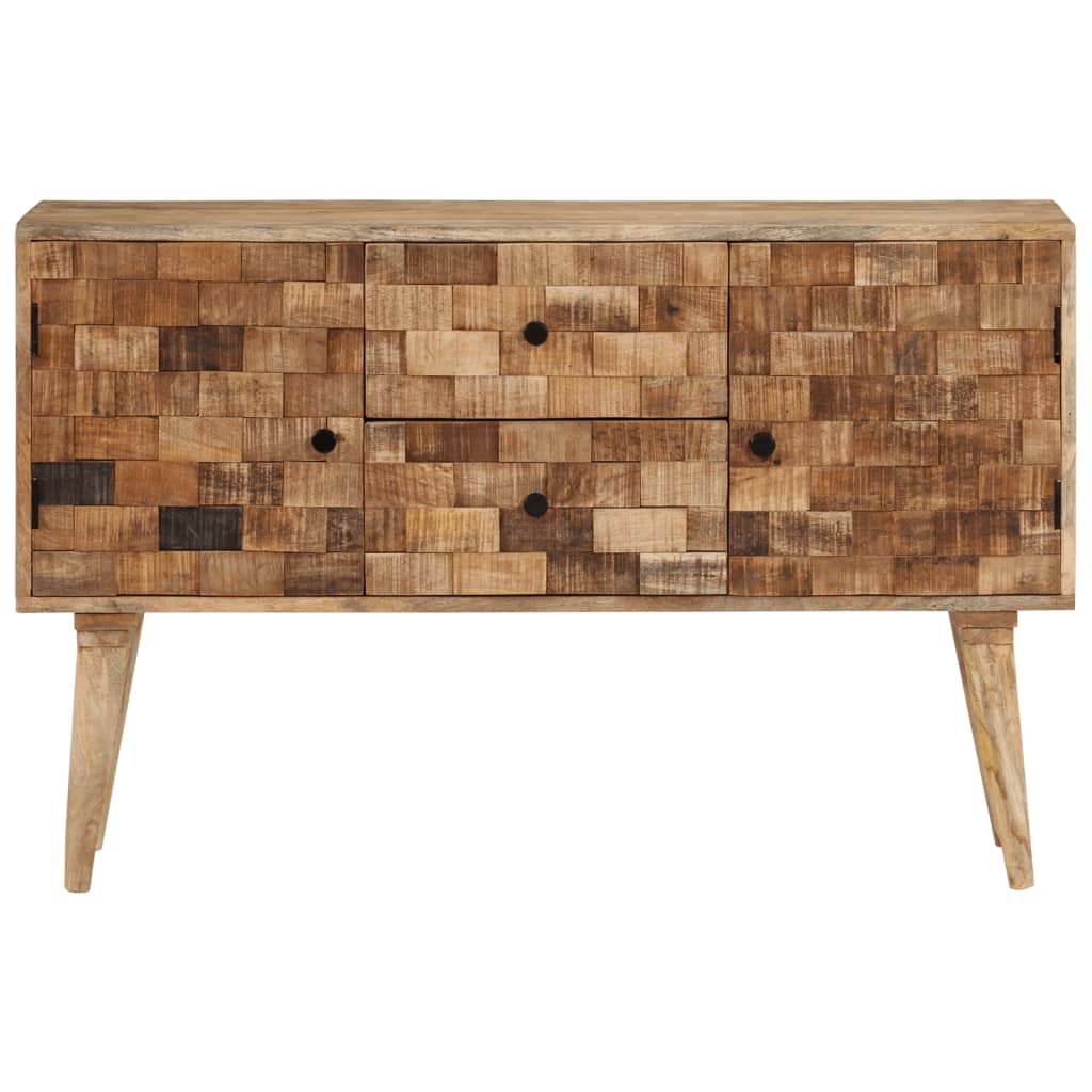 Sānu skapītis, 110x30x70cm, masīva mango koksne