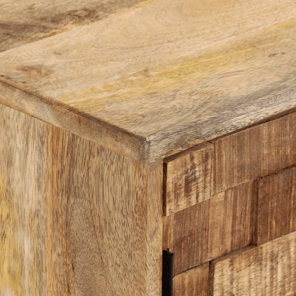 Sānu skapītis, 110x30x70cm, masīva mango koksne