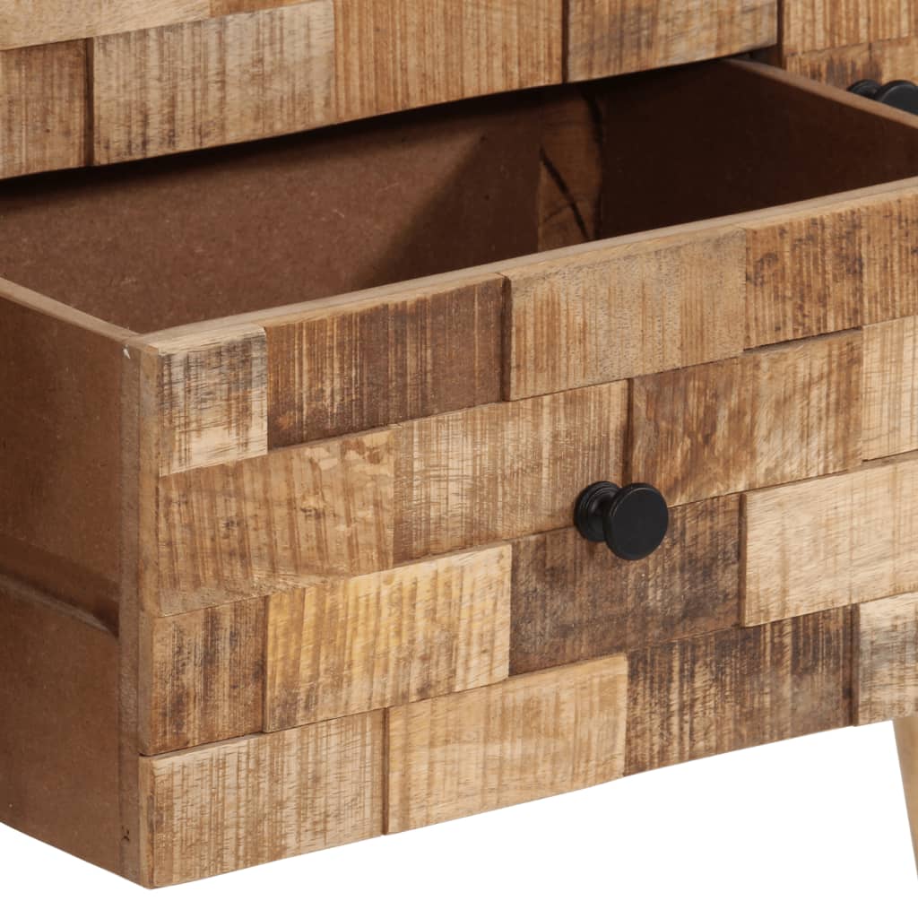 Sānu skapītis, 110x30x70cm, masīva mango koksne