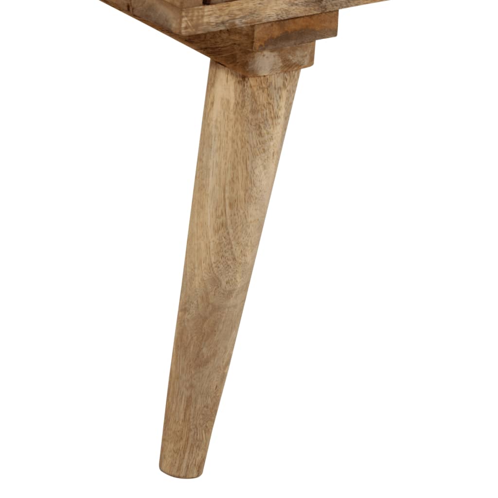 Sānu skapītis, 110x30x70cm, masīva mango koksne
