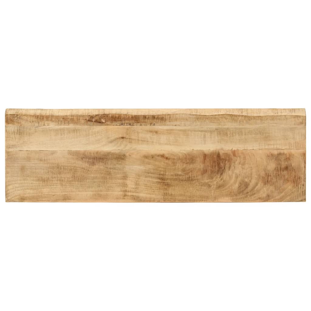 Konsolinis staliukas su gyvu kraštu, 105x33x76cm, mango mediena