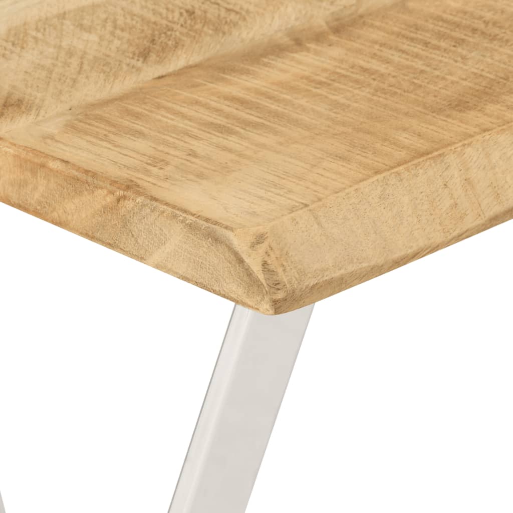 Live edge console table, 105x33x76cm, mango wood