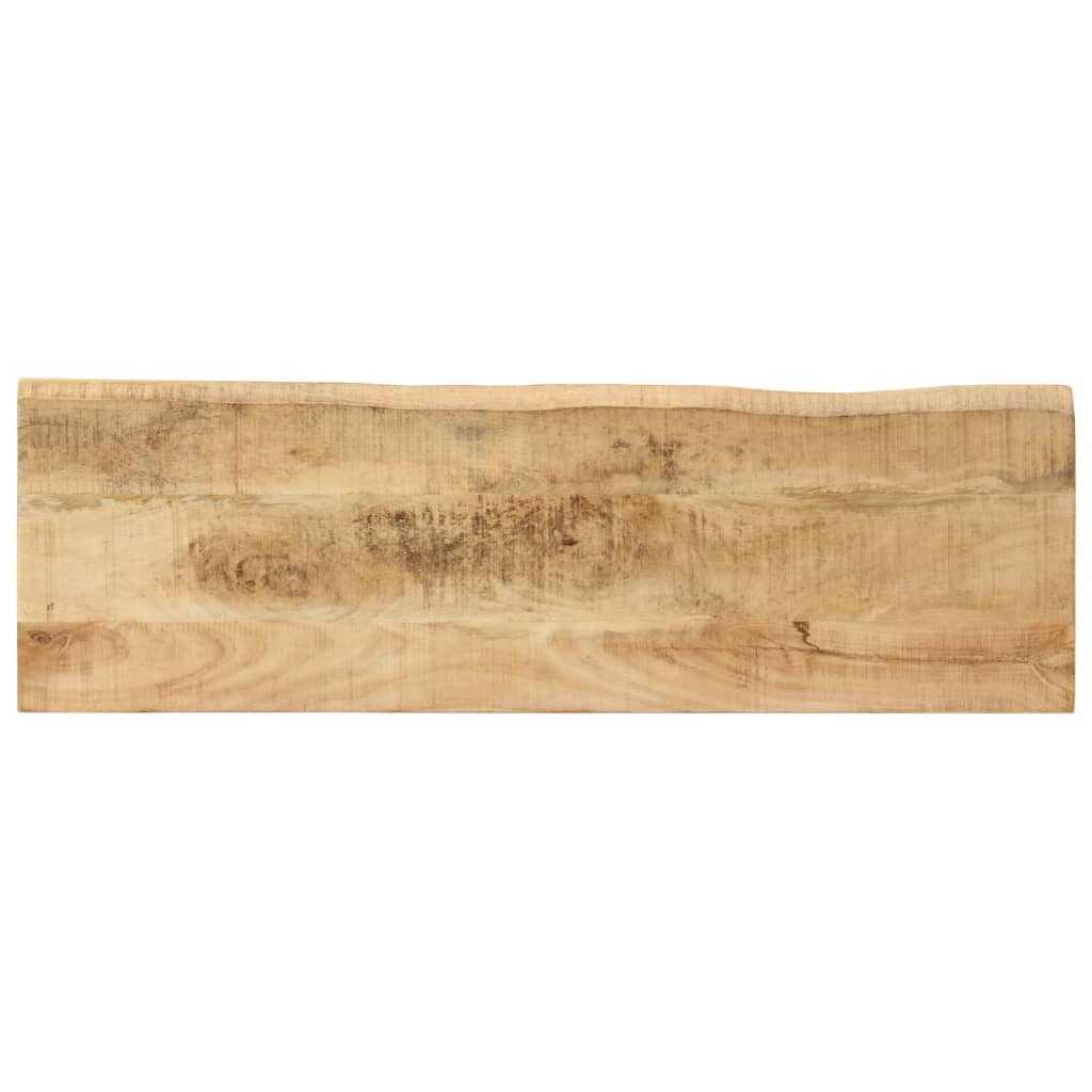 Konsolinis staliukas su gyvu kraštu, 105x33x76cm, mango mediena