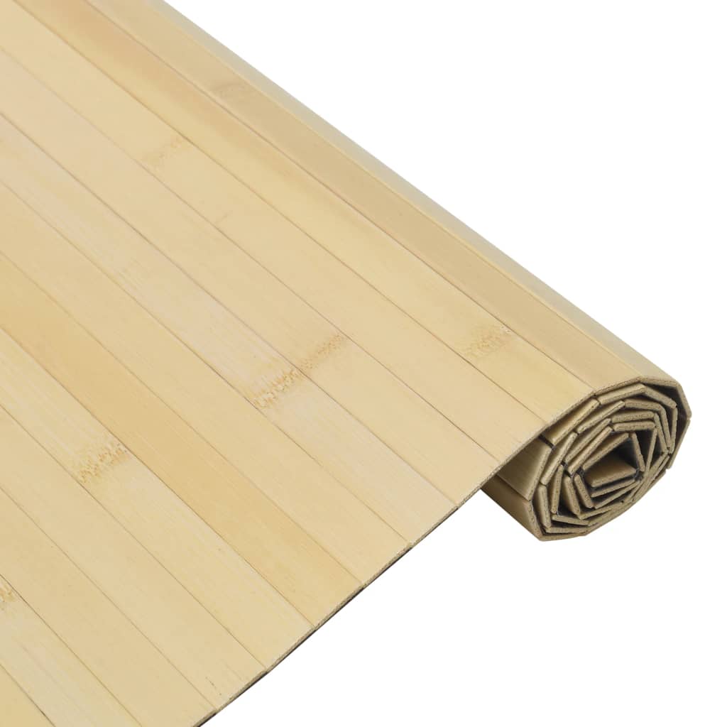 Rug, light natural, 70x200cm, bamboo, rectangular