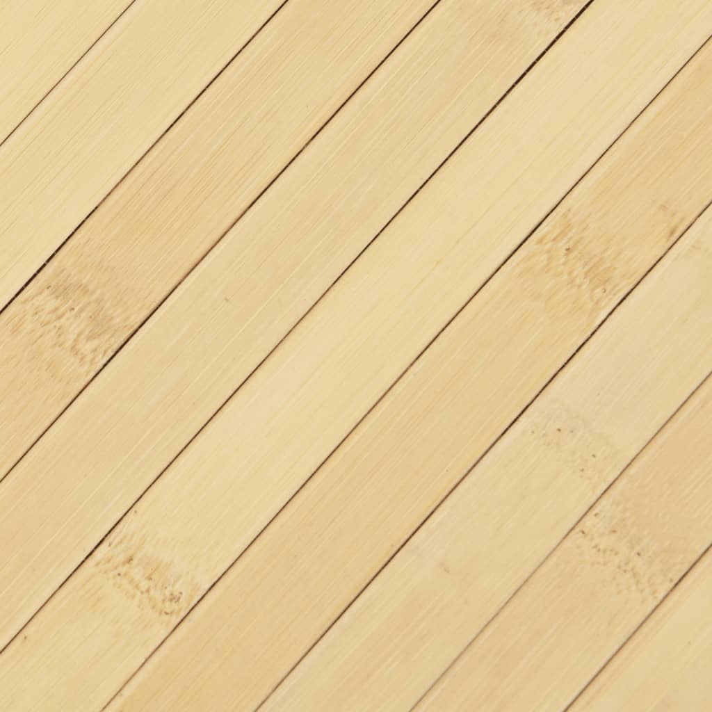 Rug, light natural, 70x200cm, bamboo, rectangular