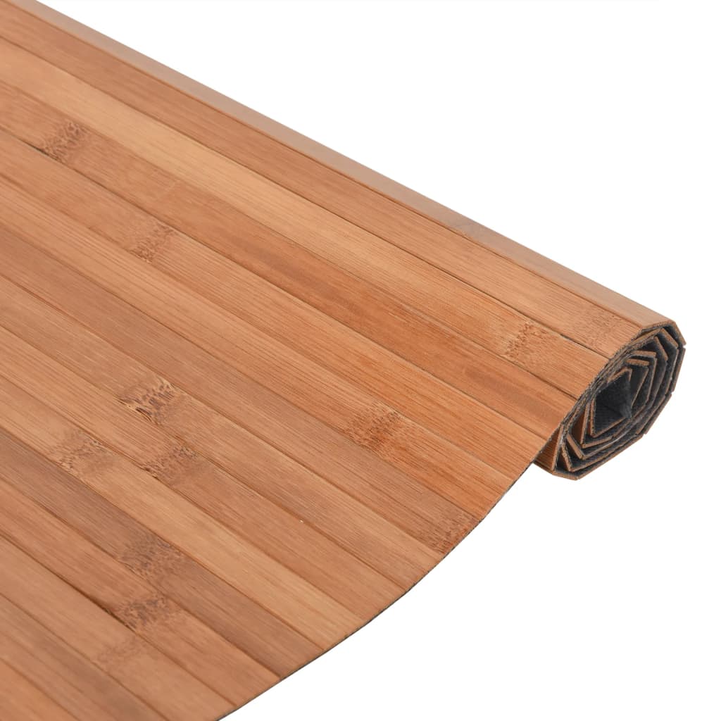 Rug, natural color, 80x200cm, bamboo, rectangular