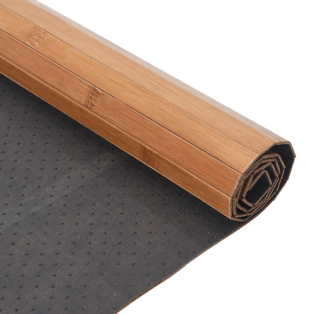 Rug, natural color, 80x200cm, bamboo, rectangular