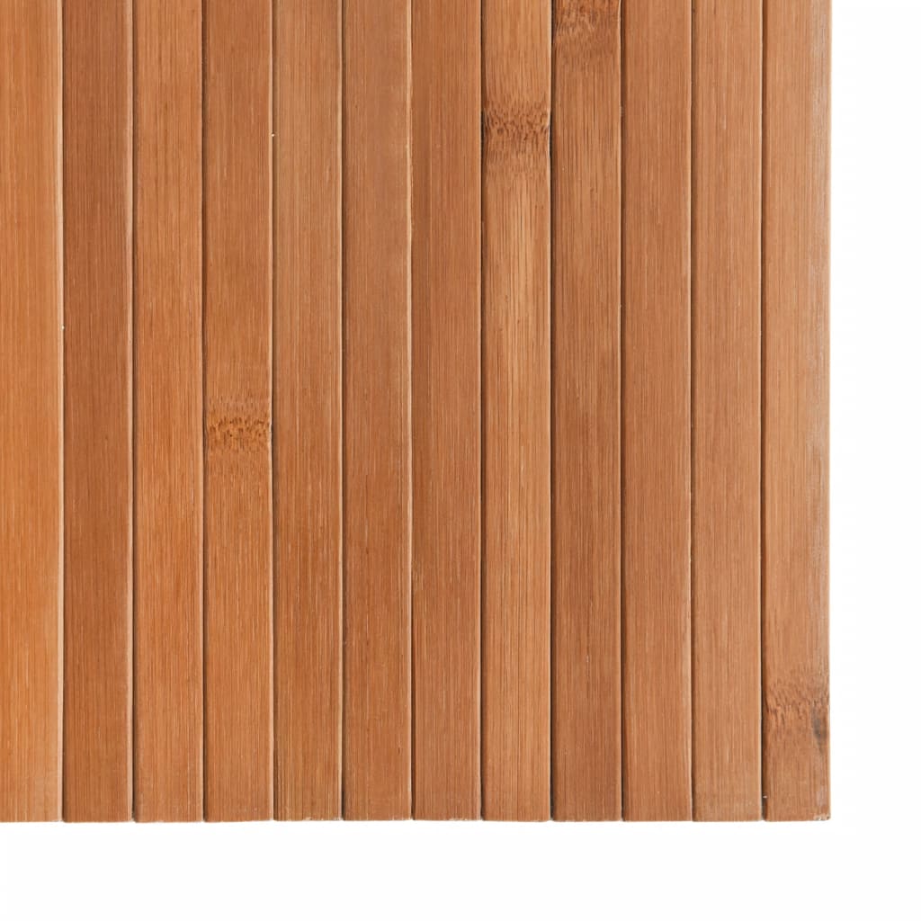 Rug, natural color, 80x200cm, bamboo, rectangular