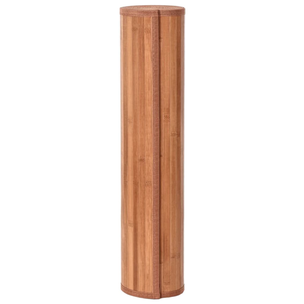 Carpet, brown, 60x300cm, bamboo, rectangular