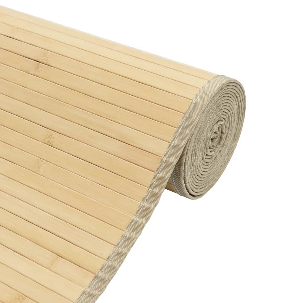 Rug, light natural, 60x300cm, bamboo, rectangular