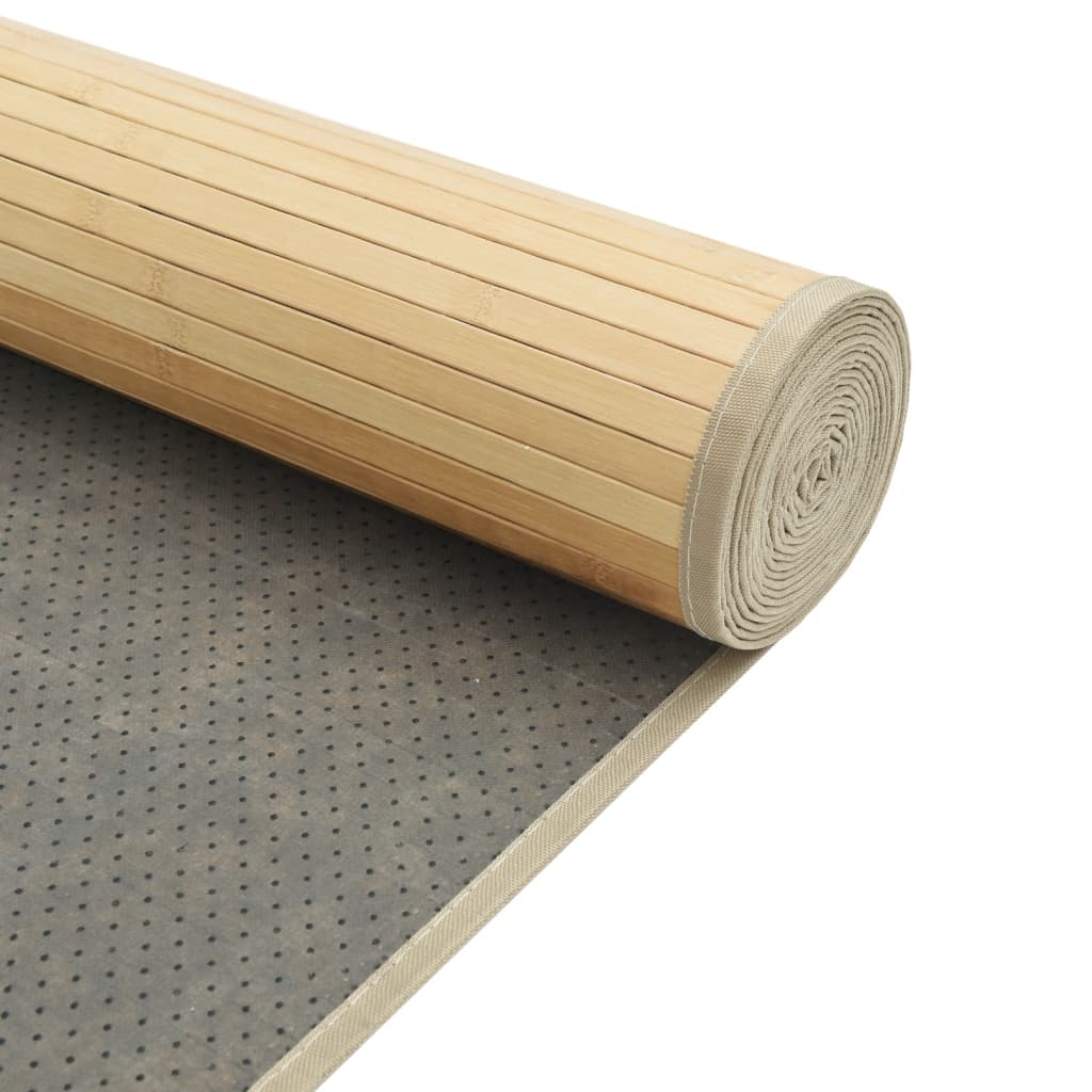 Rug, light natural, 60x300cm, bamboo, rectangular