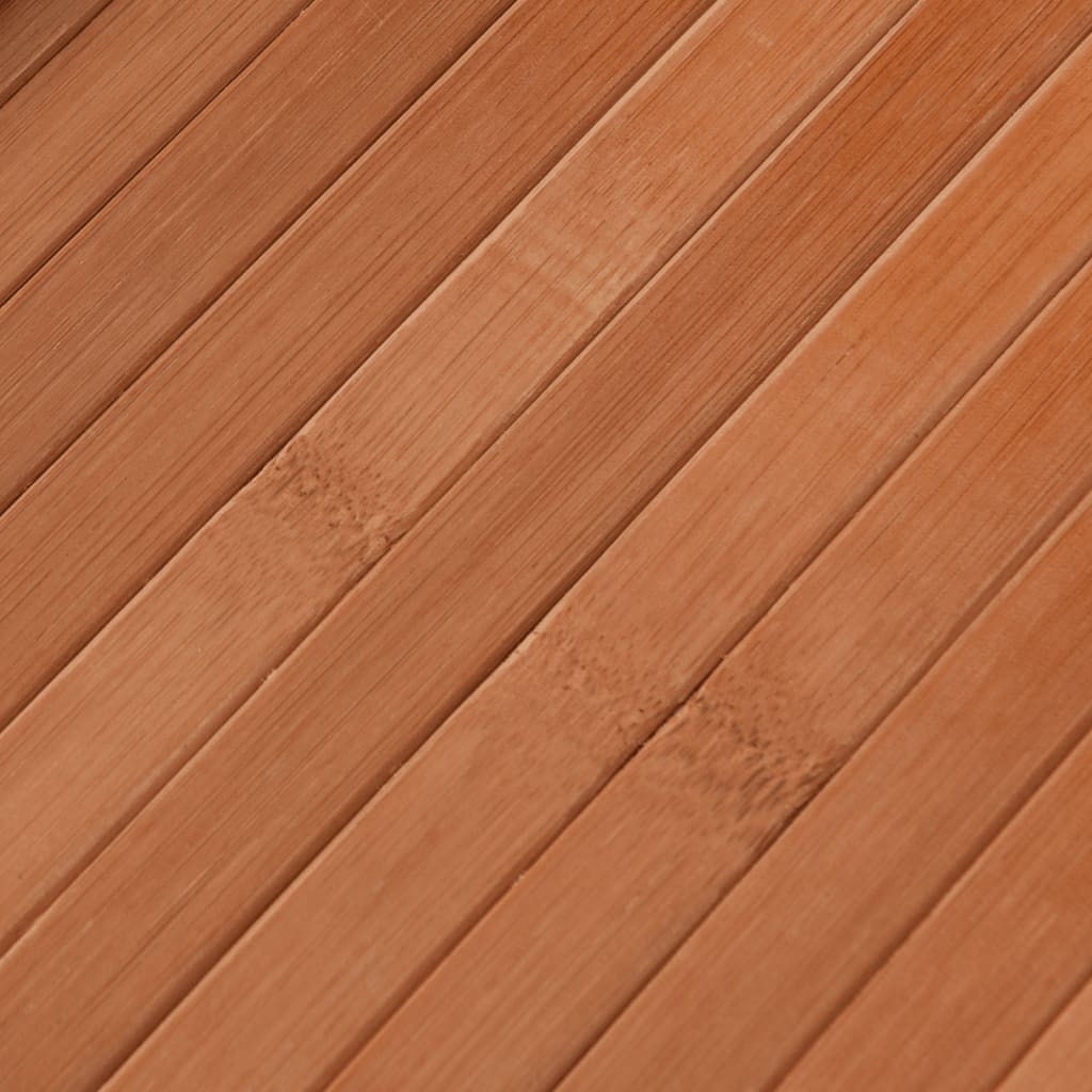 Carpet, brown, 70x200cm, bamboo, rectangular