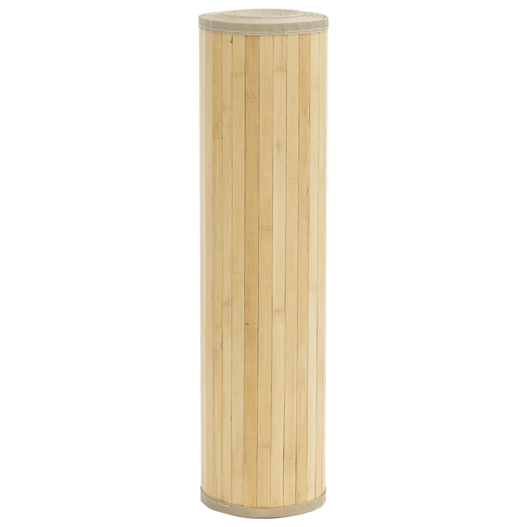 Rug, light natural, 70x400cm, bamboo, rectangular