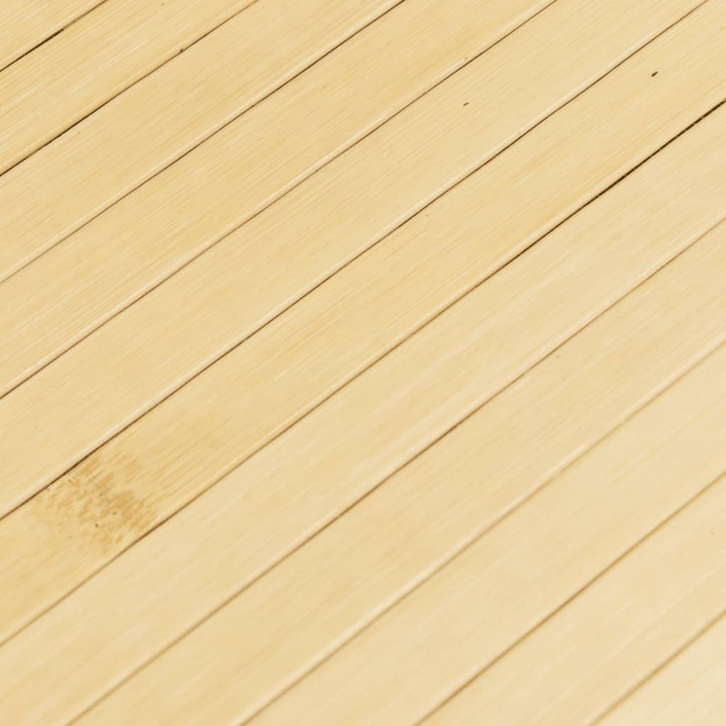Rug, light natural, 70x400cm, bamboo, rectangular