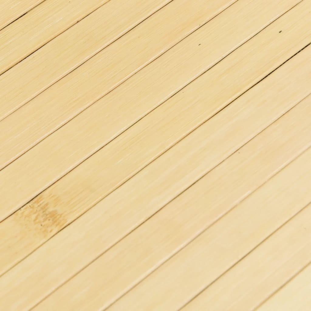 Rug, light natural, 70x500cm, bamboo, rectangular